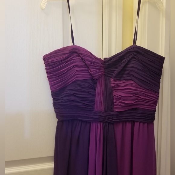 *Max & Cleo* Stunning strapless purple long dress 👗 - Picture 1 of 6